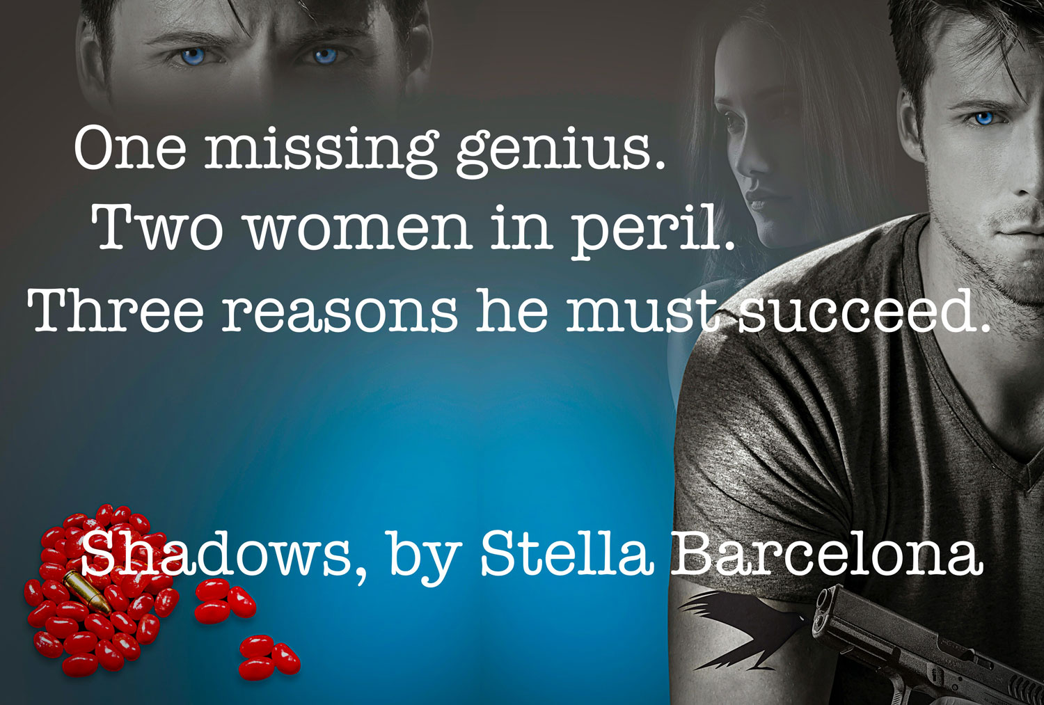 dark romance novel: Shadows by Stella Barcelona
